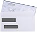 500 No. 8 Self-Seal Check Envelopes - Designed for Quickbooks in other Printed Checks. Security Tinted Double Window Size 3 5/8 Inch x 8 11/16 Inch