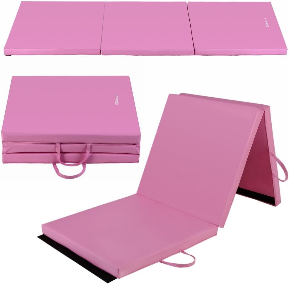 Confidence Pro Folding Foam Gym/Yoga/Exercise/Cheer/Pilates Mat