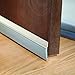 M-D Building Products 43300 36 in. Silver Aluminum and Vinyl Cinch® Self-Adhesive Door Sweep