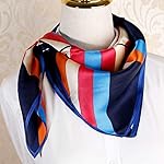 100% Small Square Pure Mulberry Silk Scarf -21'' x 21''- Breathable Lightweight Neckerchief -Digital Printed Headscarf 100% Small Square Pure Mulberry Silk Scarf -21'' x 21''- Breathable Lightweight Neckerchief -Digital Printed Headscarf