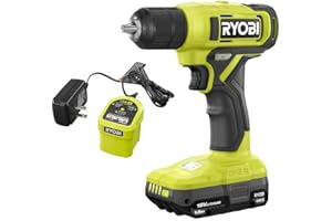 RYOBI - ONE+ 18V Cordless 3/8 in. Drill/Driver Kit with 1.5 Ah Battery and Charger - PCL201K1