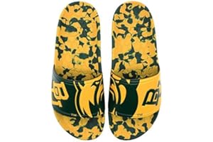 HYPE CO Hype NCAA Team Graphic and Color Unisex Quick Dry Slydr Sandal