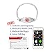 Divoti Custom Engraved Medical Alert Bracelets for Women, Stainless Steel Medical Bracelet, Medical ID Bracelet w/Free Engraving – Lovely Filigree Tag w/Handmade Byzantine-Red-6.5