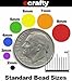 Femitu 100 Silver Plated Metal Spacer Beads 4mm 1/6