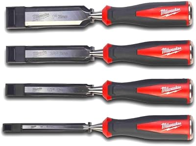 Milwaukee 4-Piece Hand Wood and Cold Chisel Set