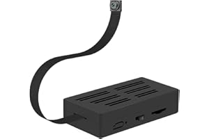 VHLTTYV 64GB Mini Body Camera,1080P Portable Nanny Video Recorder with Motion Detection for Home, Office and Outdoor Surveillance Camera（Not WiFi Funtion）