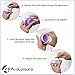 AvaLeisure Collapsible Coffee Mug – a Foldable 12oz Drinking Cup with Lid for Water, Coffee, Tea, Soft Drinks, Ideal for Camping, Travel, Hiking, Picnic, Lunch (Lilac)