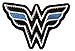 PakedDeals Wonder Woman Thin Blue Line Morale Patch Police Law Enforcement
