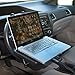 Evelots Auto Tray, Eating/Laptop Steering Wheel Desk & Cup Holder Car/Truck