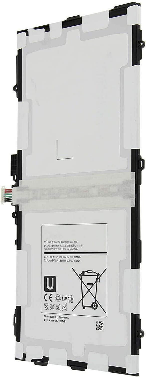 7XINbox EB-BT800FBU EB-BT800FBE EB-BT800FBC EB-BT800FBB EB-BT800FBJ EB-BT800FBK Replacement Laptop Battery compatible with SAMSUNG GALAXY Tab S 10.5 SM-T800 T801 T805 T807 (3.8V 7900mAh) - Image 3