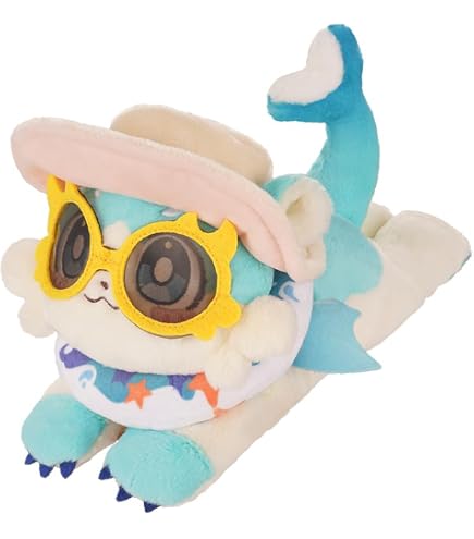 BANPRESTO GENSHIN CHIBIGURUMI VOL.3 Shou Stuffed Soft Plush - 11cm Cute Genshin Impact Collectible Figure