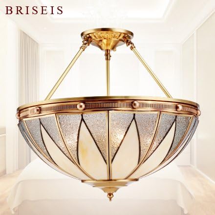 Yposion Continental Ceiling Light Cu All Led Half Ceiling Light