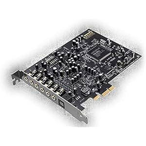 Creative Sound Blaster Audigy Rx PCIe-geluidskaart (7.1-surroundgeluid, twee microfooningangen, hardware-versnelde EAX…