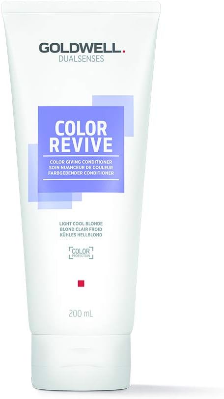 Goldwell Dualsenses Color Revive Conditioner, Light Cool Blonde, Refreshes Color, 200ml, 200 ml (Pack of 1)