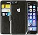 Lockwood iPhone 6/6s | Folio Wallet Card Case | Faux Leather | Vintage Black | (4.7 Inch) | Ultra Slim & Light