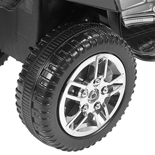 Black 6V Kids Ride on Motorcycle Toy Battery Powered Electric w/Remote Control