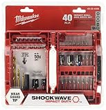 Milwaukee Electric Tool 48-32-4006 Shockwave Bit Set (40 Piece)