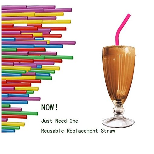 LHOEST 14er Set Capybara Strohhalme - Wiederverwendbare Kinder-Trinkhalme Für Partys