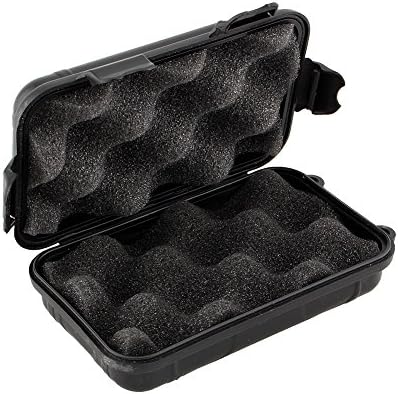 アウトドア 収納ボックス サバイバル ケース 密閉 防水 ストレージボックス 耐衝撃 ショックプルーフ 強力 軽量 Edcツール キャンプなど場合対応 ブラック