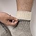 TMD THEME DESIGNER Mens Merino Wool Socks Hiking Thick Winter Warm Black Blue Cushioned Boot Hunting Quarter Crew Thermal Socks for Women Men -L