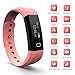 Fitness Tracker Watch with Heart Rate Monitor, FELIS Bluetooth 4.0 Activity Tracker and Pedometer Bracelet Wristbands with Call MSM Reminder and IP67 Water Resistance for iPhone Android Smartphone
