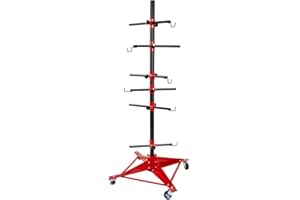 biosp 70.9in Universal Auto Panel Tree Paint Support Paint Stand Panel Holder Adjustable Center Post Post Steel Powder Coated Hang Automotive Doors Fenders Bumpers