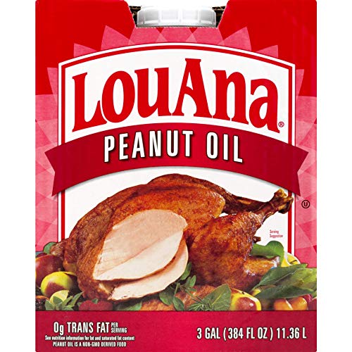 LouAna Peanut Oil, 3 Gallon - Pack of 3