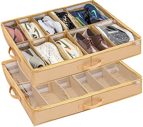 Under Bed Shoe Storage Organizer