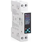 TONGOU Smart Wifi Switch, 1P+N AC90-240V 1-50A, Smart Life/Tuya APP Remote Control, with Power Monitoring, Export/Clear Power Data, DIN Rail Mounted, with LCD Display, Recloser Function, FCC Certified