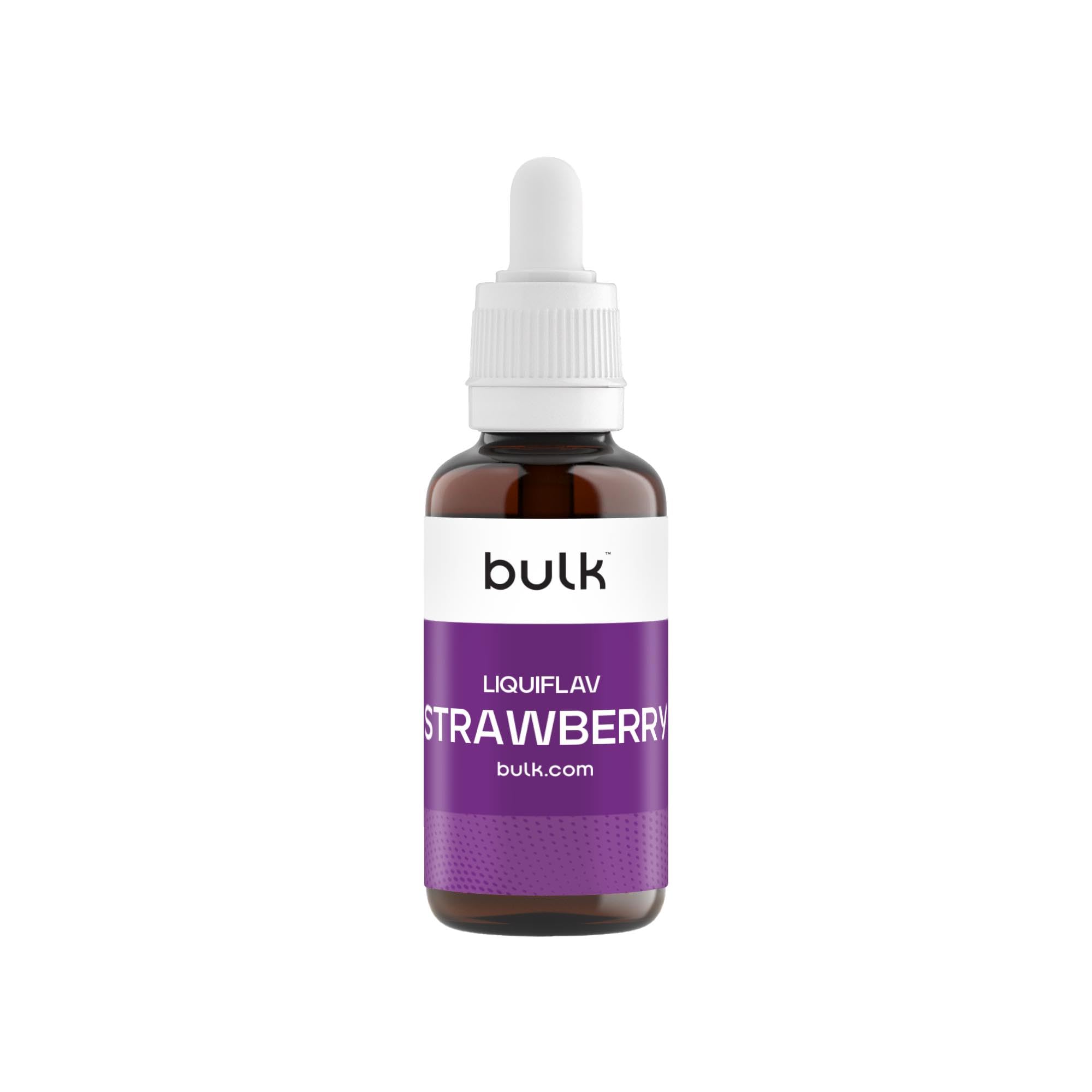 Bulk LiquiFlav, Flavour Drops, Strawberry, 50 ml, Packaging May Vary