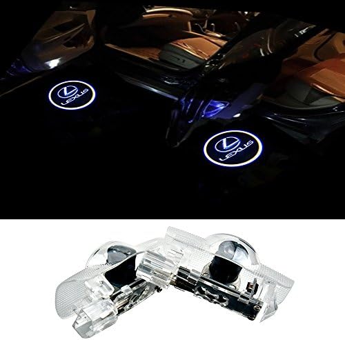 DEFOV Car Shadow Light 3D Logo Door LED Ghost Shadow Light Logo Projector Courtesy Lights Car Backlight Car Styling Welcome Lamp