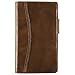 DayTimer 8884402A Day-Timer Aviator Distressed Leather Wallet Starter Set, Undated, Wirebound, Pocket Size, 3.5 x 6.5 Inches, Dark Tan (88844)