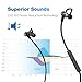 Bluetooth Headphones, Wireless Headphones, ACORCE Bluetooth 4.1 Headsets Magnetic Sweatproof Noise Cancelling in Ear Earbuds Waterproof Sport Earphones Stereo with Mic Microphone for iPhone, Android