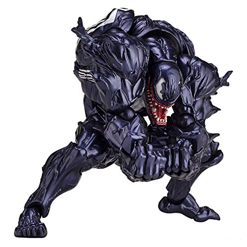 Purple GO2 Marvel Spider-Man Venom Edward Brock Revoltech PVC Action Figure Model Toys Gift