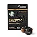 Starbucks Medium Roast Verismo Coffee Pods — Guatemala Antigua Espresso for Verismo Brewers — 6 boxes (72 pods total)