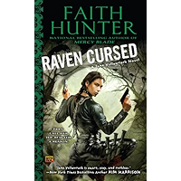 Raven Cursed (Jane Yellowrock Book 4) book cover Raven Cursed (Jane Yellowrock Book 4) book cover
