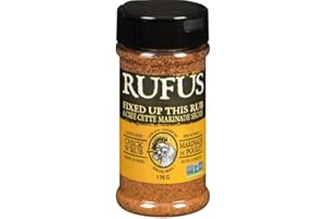 Rufus Chick N' Rub – Zesty Citrus Herb Seasoning for Poultry, 6.2oz