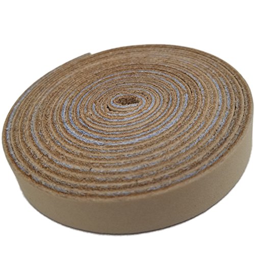 Thin Leather Straps By TOFL Crafts Leather Strips You Can Use. 1/16" Thick, 1/2" Wide and 72" long (Neutral) - Thumbnail 5
