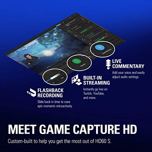 Elgato Hd60 S External Capture Card Stream And Record In 1080p60 With Ultra Low Latency On Ps5 Ps4 Pro Xbox Series X S Xbox One X S In Obs Twitch Youtube Works With Pc Mac In Dubai