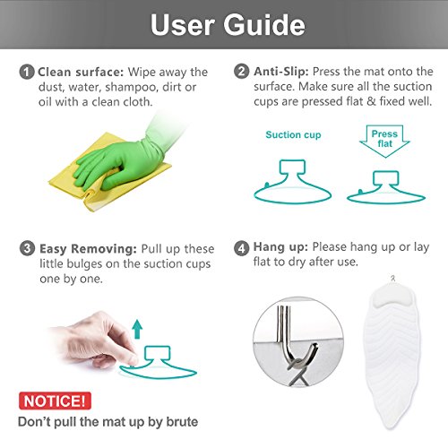 Neck Support Relaxation Bath Pillow, Ergonomic Design Non-Slip Bathtub Pillow with Suction Cups, 3D Mesh Filling for Comfortable Bathing Experience - Small - White