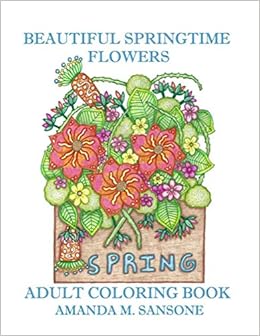 Enchanted flowers a coloring book with floral designs