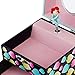 RR ROUND RICH DESIGN Kids Musical Jewelry Box for Girls with Drawer and Jewelry Set with Lovely Mermaid Theme - Beautiful Dream Tune Blue