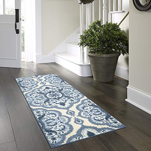 Maples Rugs Runner Rug Vivian 2 x 6 Non Skid Hallway Carpet Entry