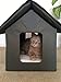 Outdoor/Indoor Cat House by Pet Peppy