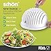 Salad Cutter Bowl 60 Seconds Salad Maker Cutter-Fast Fresh Salad Slicer, Salad Chopper and Fruit Vegetable Bowl