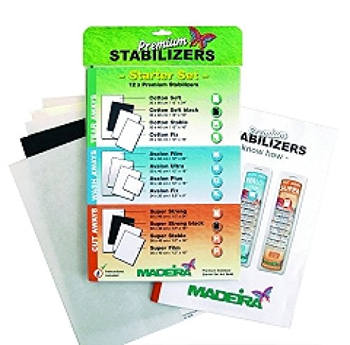 Madeira Stabilizer for Machine Embroidery Starter Set