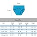 BURNING EYES Women Soft Cotton Panties Plus Size High Waist Bikini Underwear High Cut Hipster Briefs (6 Pack)