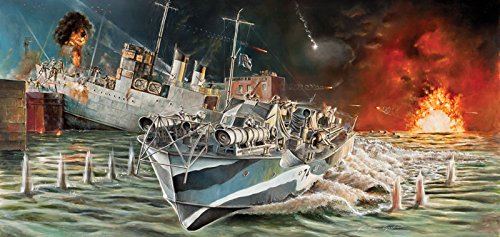 Italeri 510005619-1:35 Vosper MTB74 St. Nazaire Raid Schiff – Bild 2