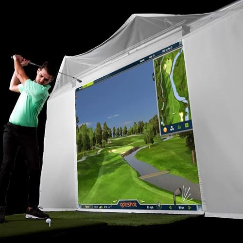 OptiShot2 Golf Simulator for Home with Infrared Optical Swing Pad