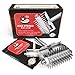 The Sausage Maker - High Steaks Roller Meat Tenderizer Tool (Manual) Razor Sharp Stainless-Steel Rollers for Optimal Tissue Penetration on Thick, Tender Red Cuts | No Hammer or Mallet Needed